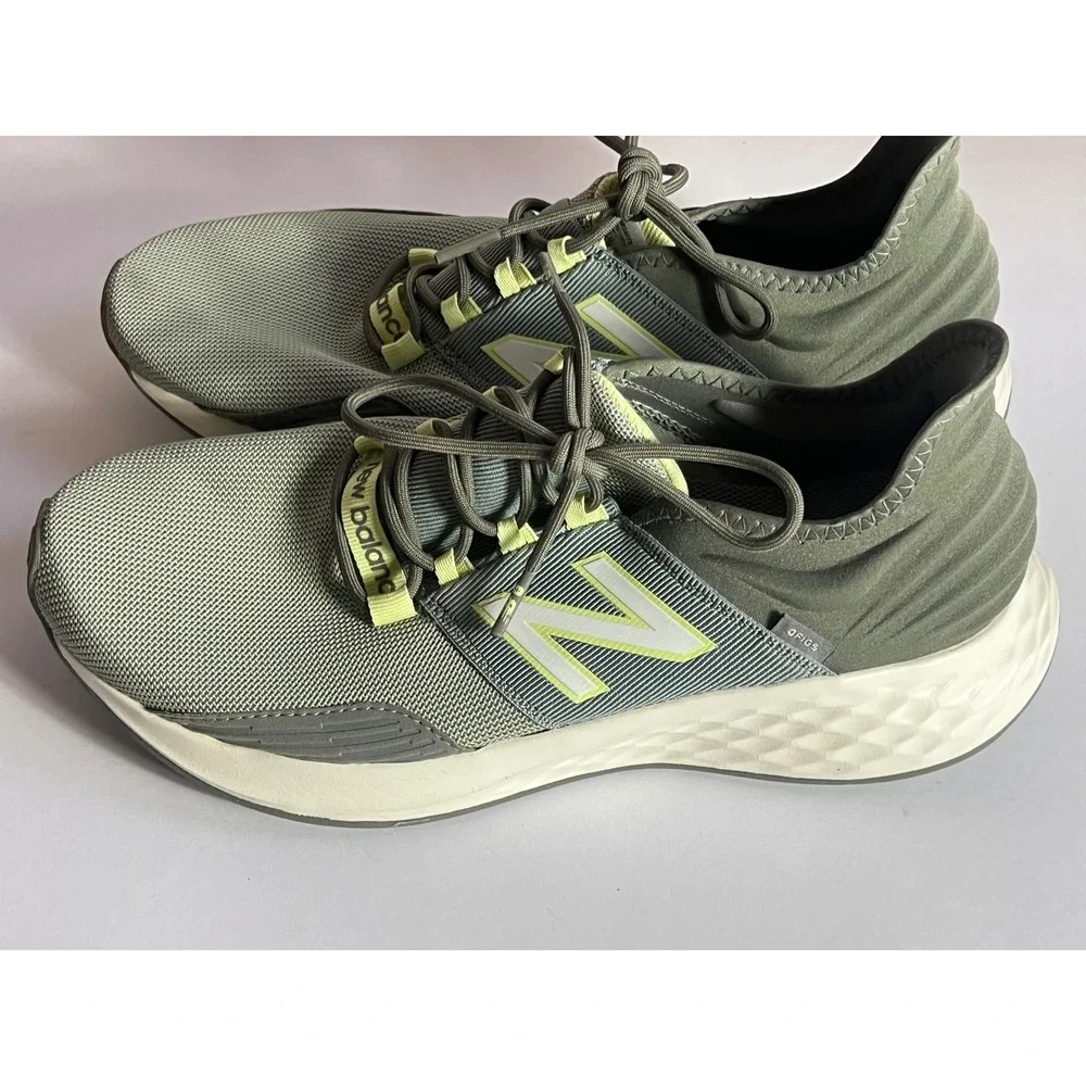 New Balance FIGS Fresh Foam Roav Olive Green Mens Sneakers Size 10.5 Unisex